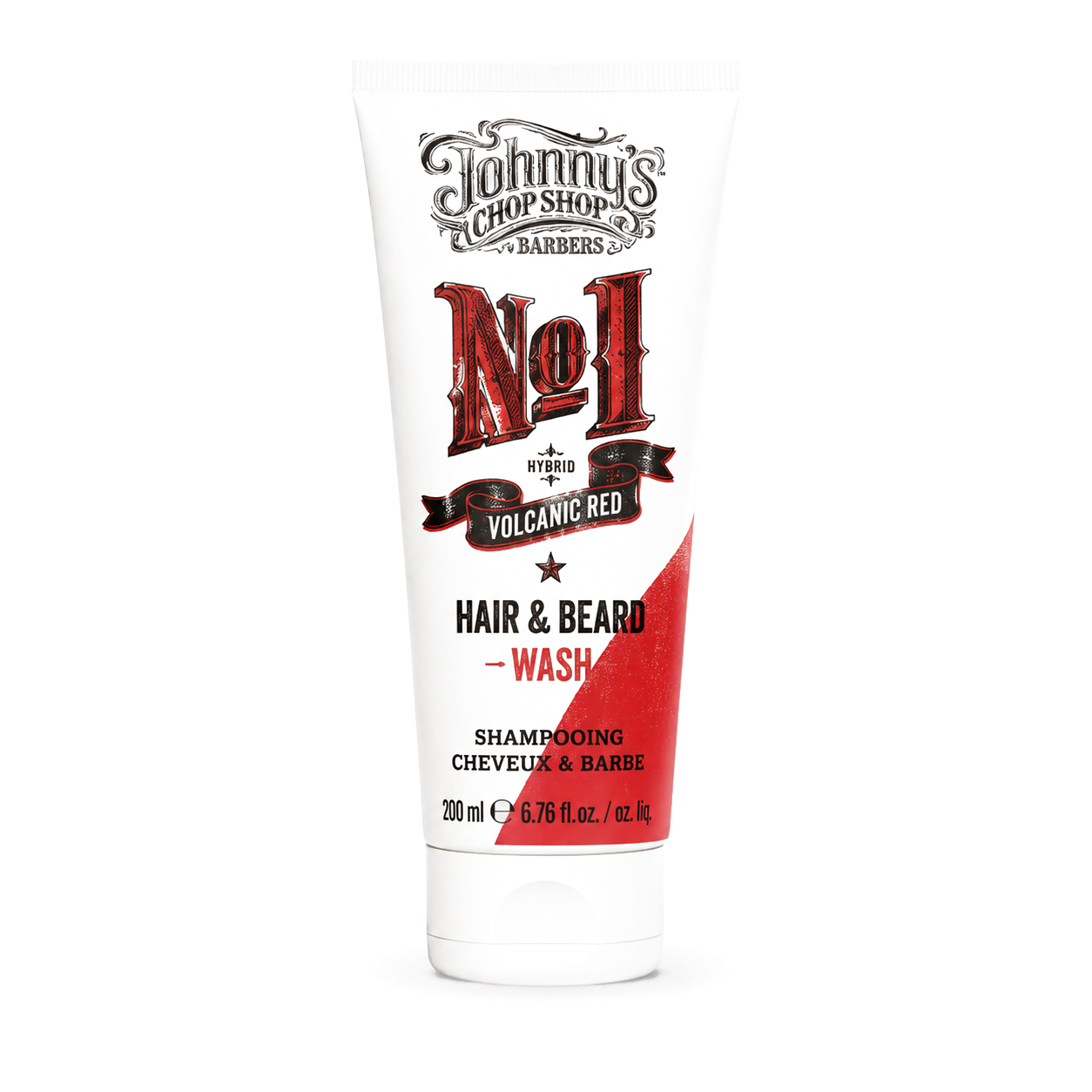 No.1 Hair & Beard Wash Volcanic Red